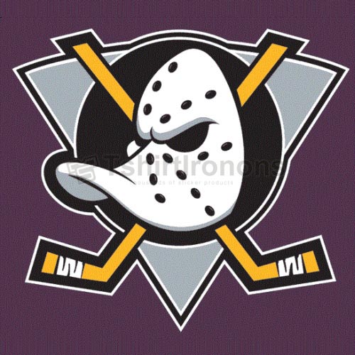 Anaheim Ducks T-shirts Iron On Transfers N62 - Click Image to Close